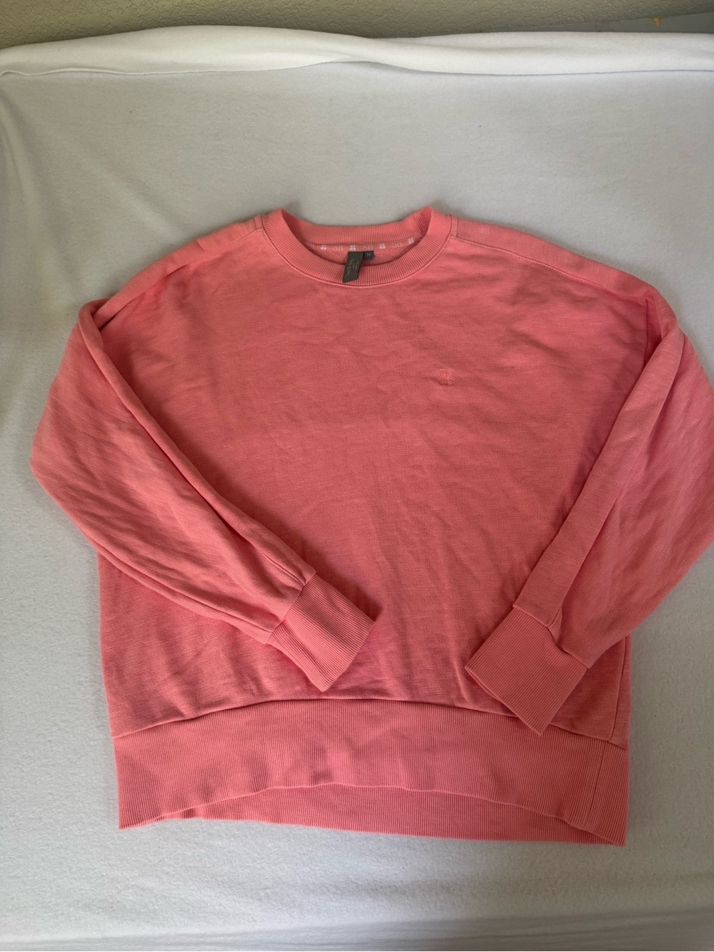 Sweaty Betty Coral Crewneck Sweater